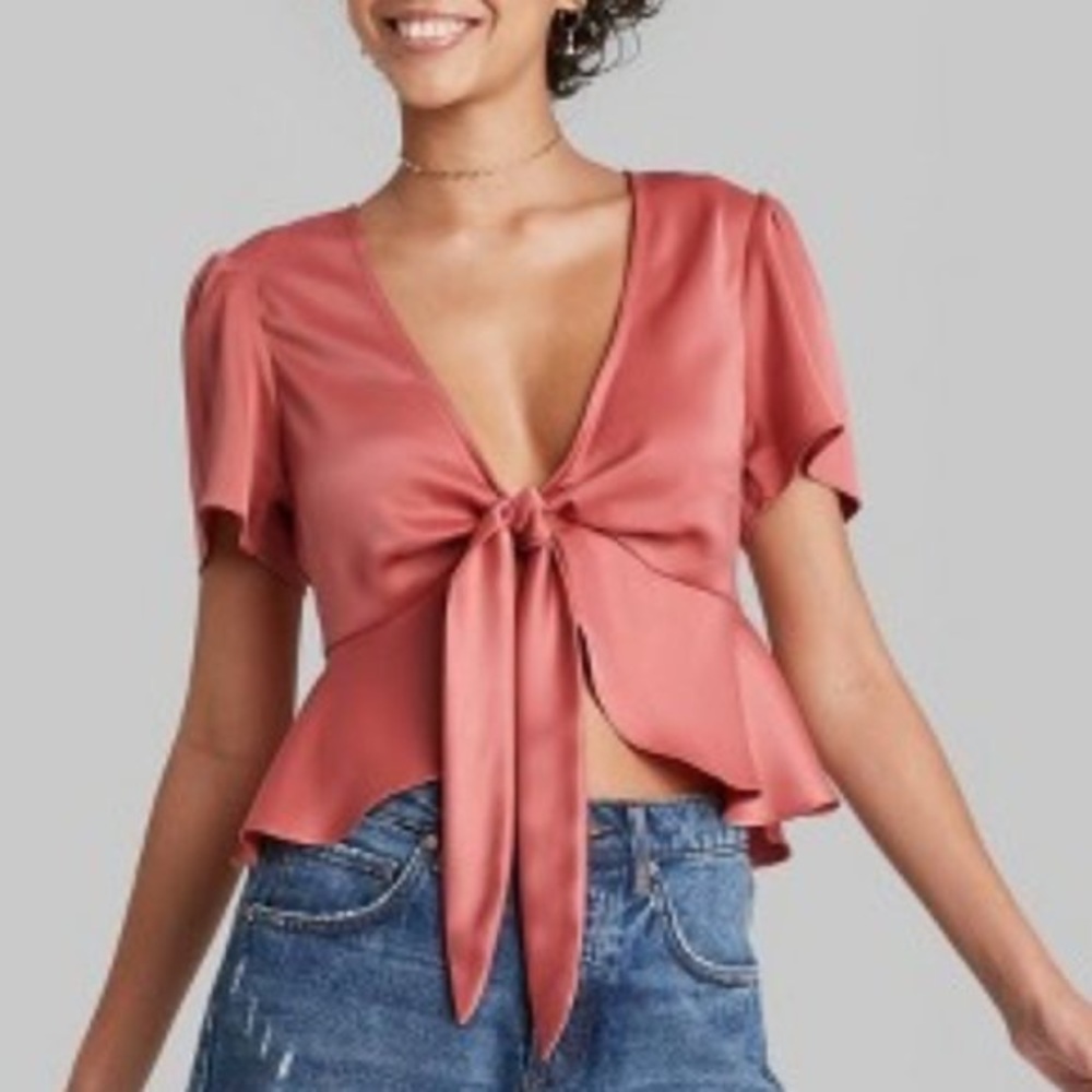 Wild fable flowy top